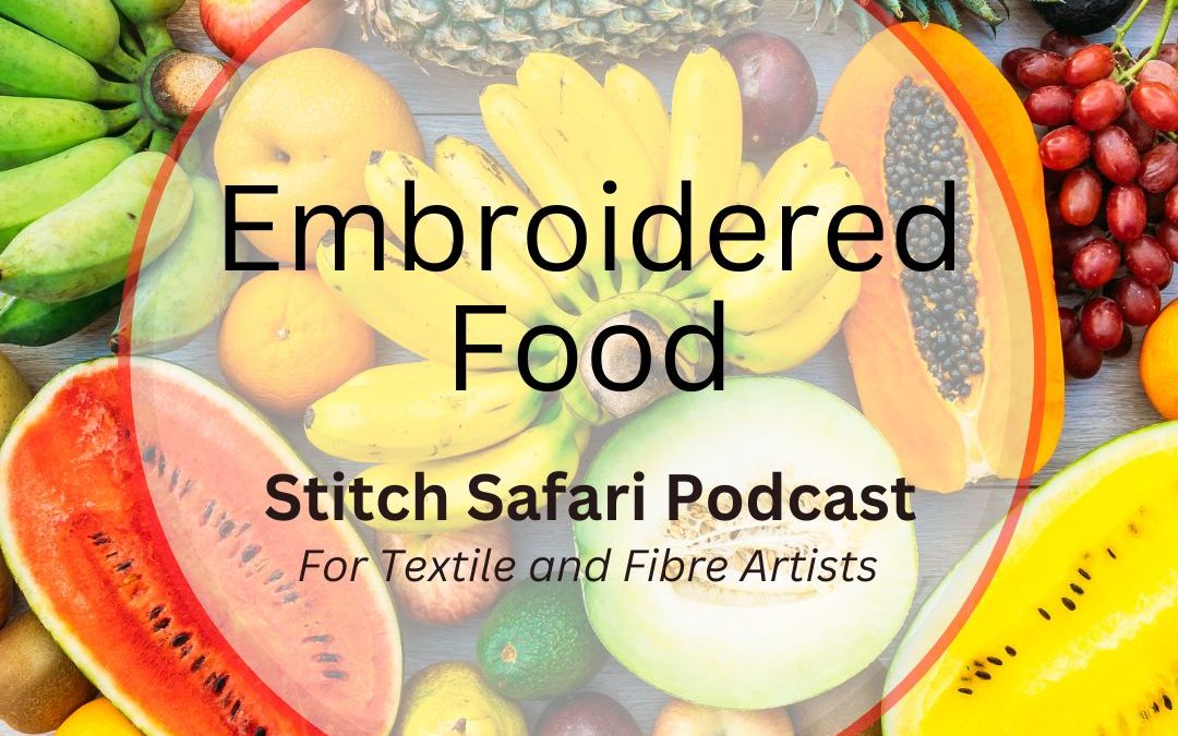 Embroidered Food